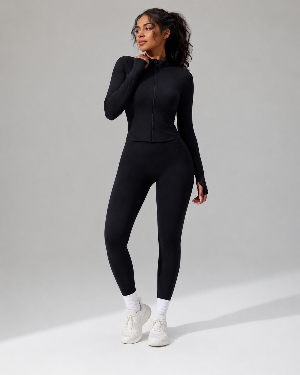 HGR Black Sculpt 3-Piece Activewear Set