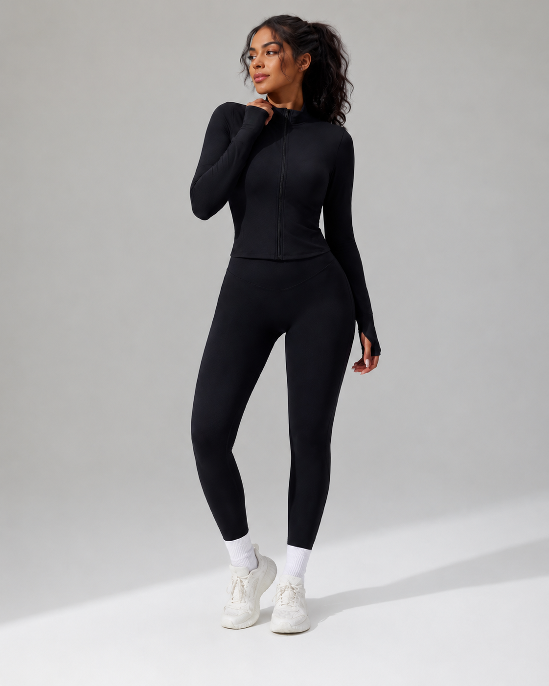 HGR Black Sculpt 3-Piece Activewear Set