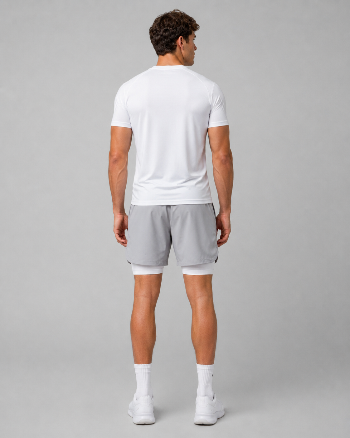 Gray Men’s Running Shorts