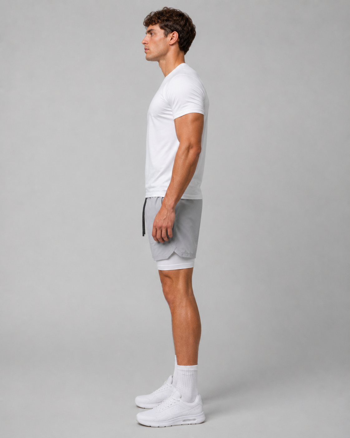 Gray Men’s Running Shorts