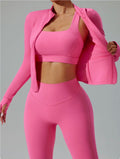 Pink Yoga 3 Pcs Seamless
