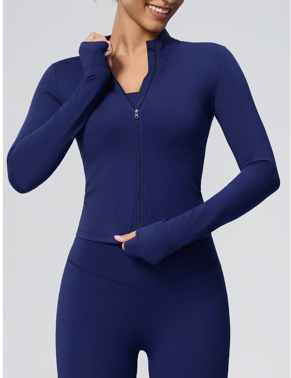 Navy Yoga 3 Pcs Seamless
