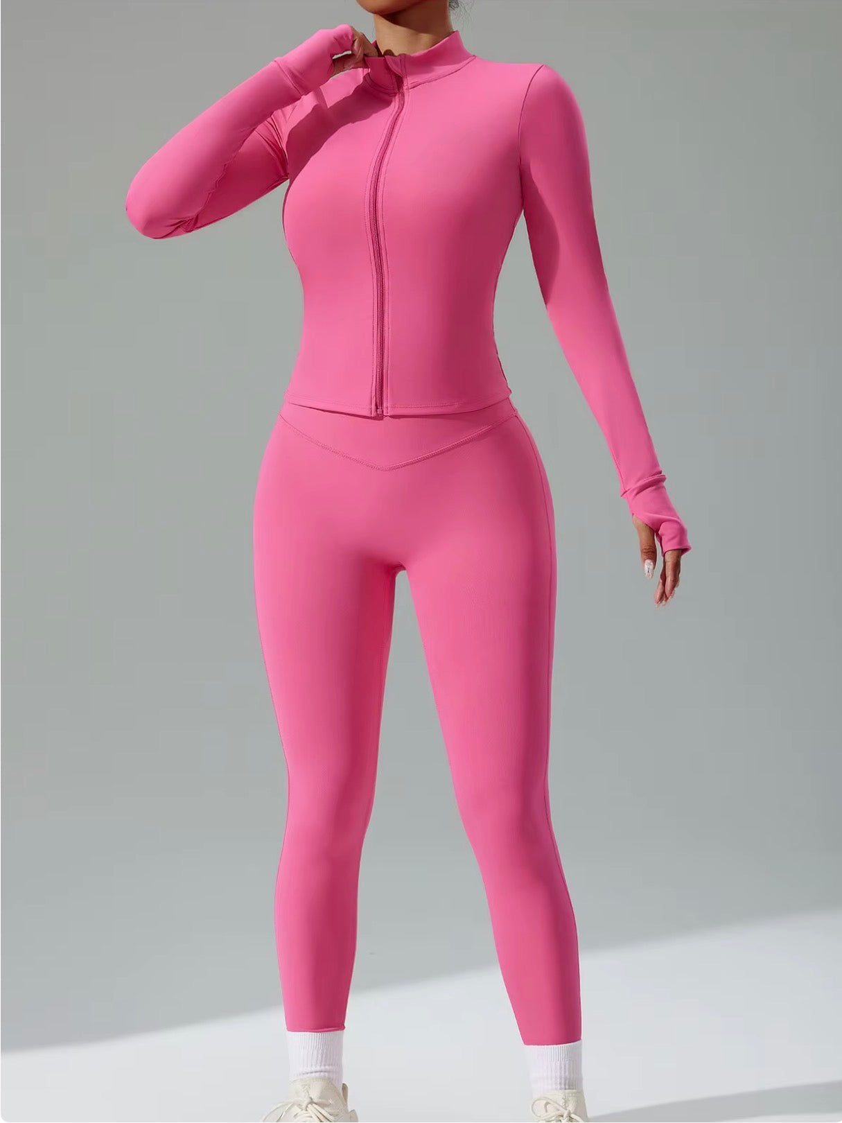 Pink Yoga 3 Pcs Seamless