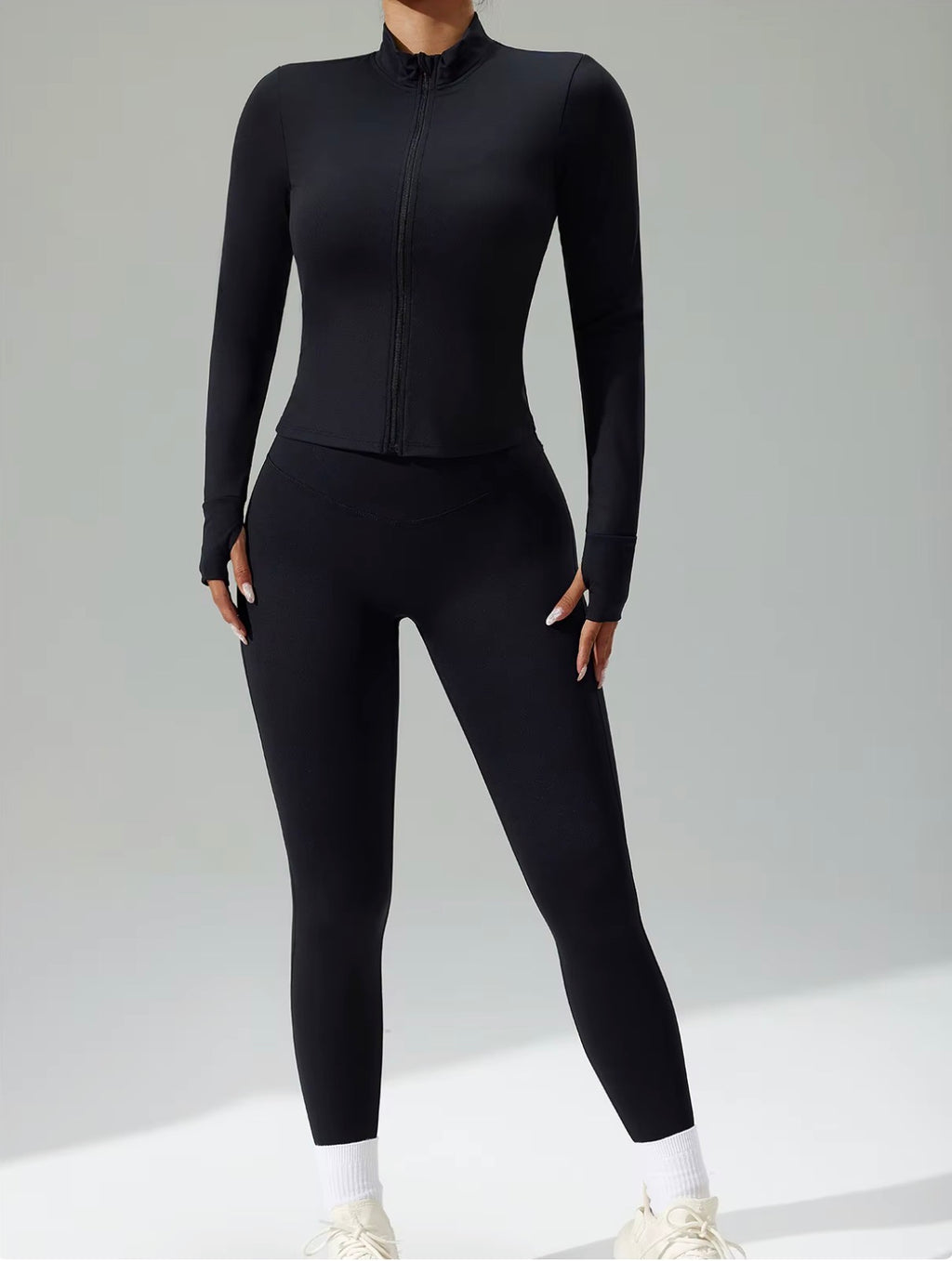 Black Yoga 3 Pcs Seamless