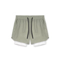 Light Green Men’s Running Shorts
