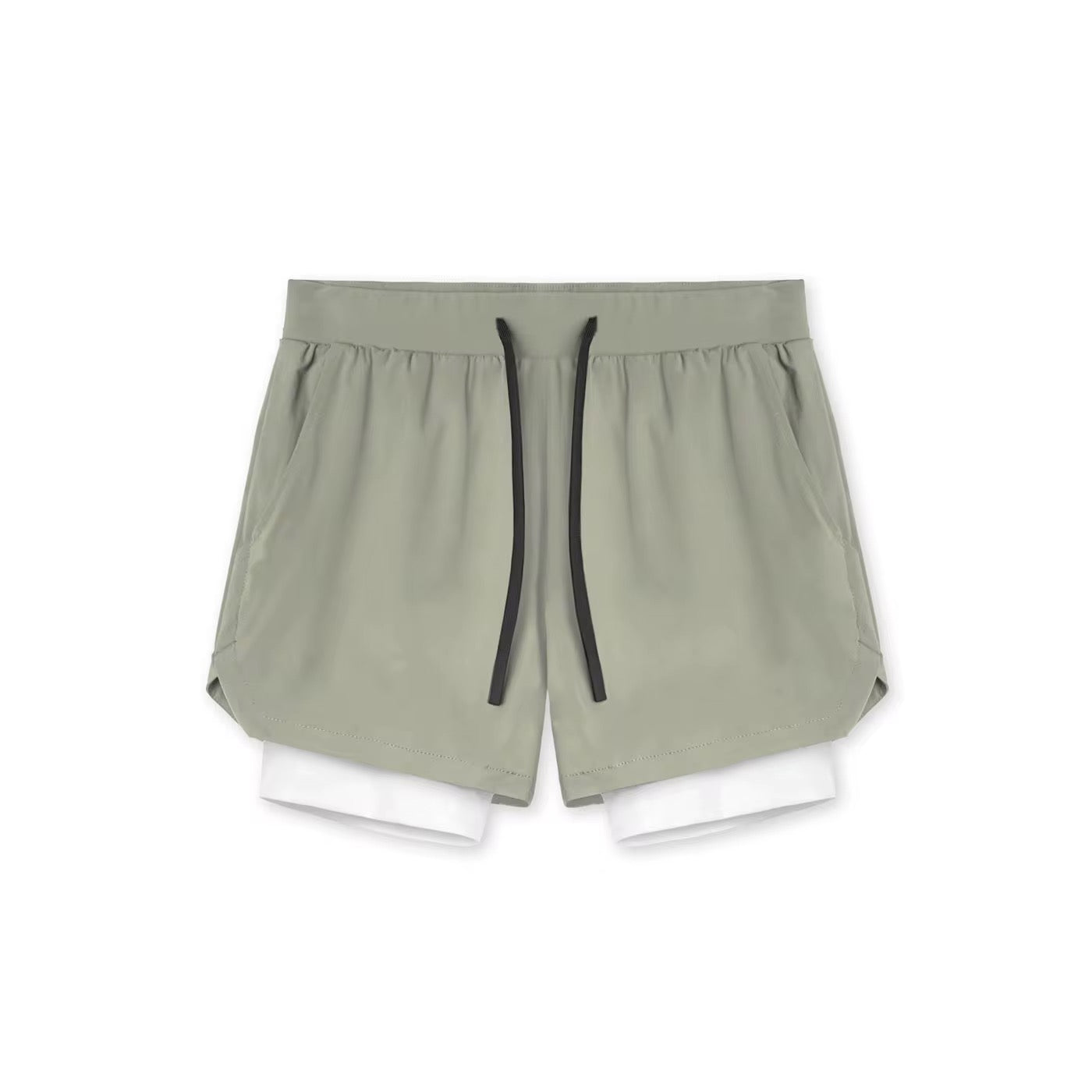 Light Green Men’s Running Shorts